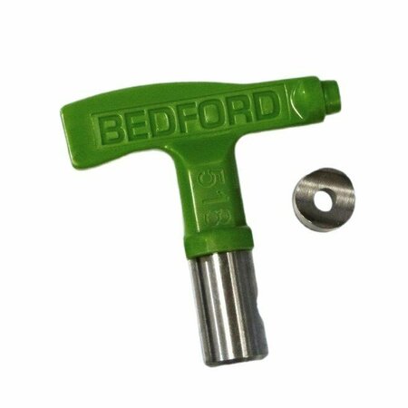 BEDFORD PRECISION PARTS Fine Finish Airless Spray Tip 518, Replaces Graco FF5-518, 0.018in Tip Size, 10in Spray Pattern 33-6518